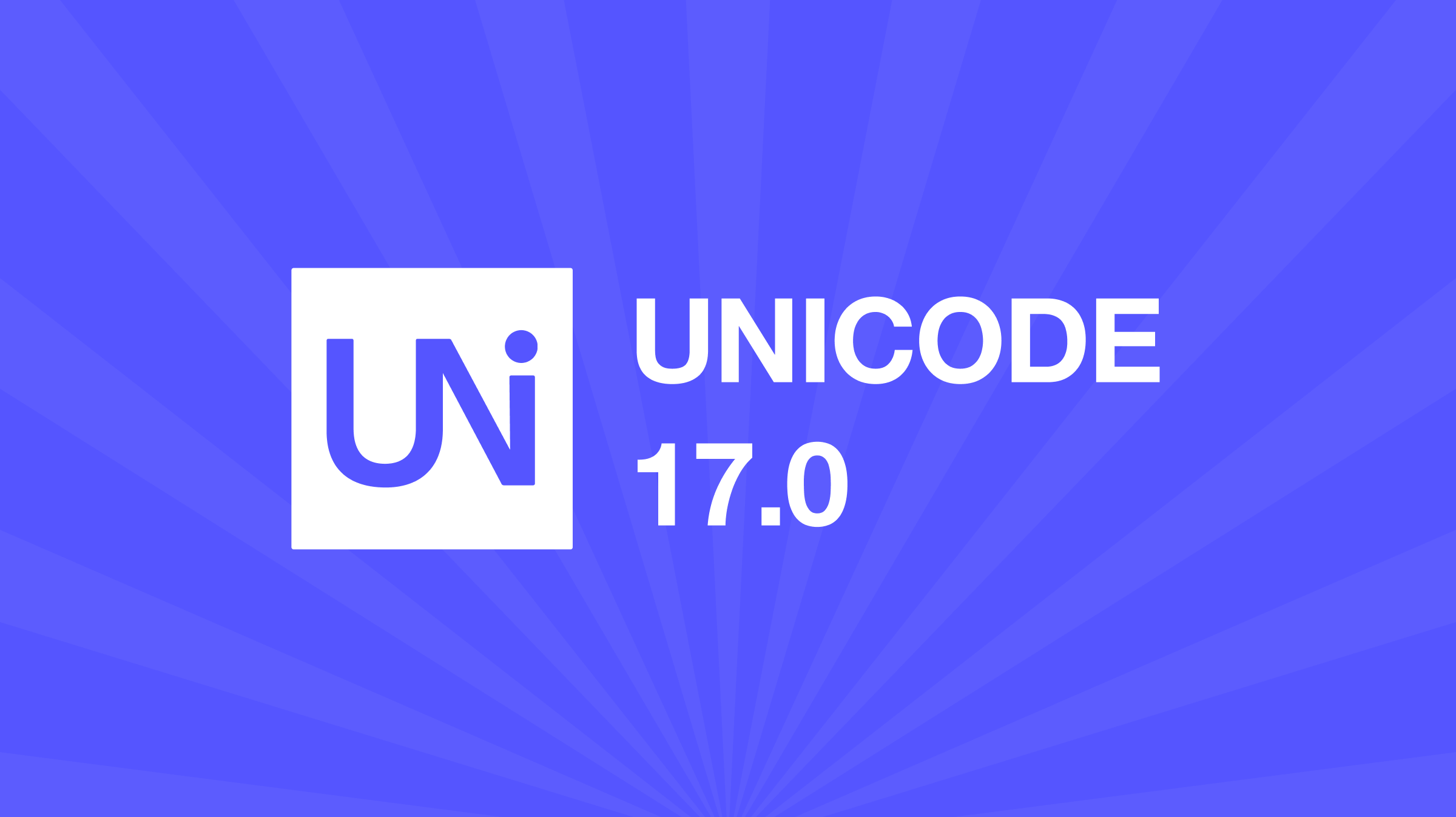 Unicode 17 image text