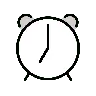 Emoji Sveglia ⏰ image - OpenMoji style