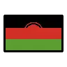 Flag: Malawi Emoji 🇲🇼 image - OpenMoji style