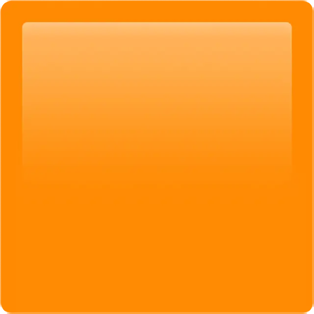 Grande quadrato arancione