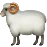 Bélier Emoji 🐏 image - Apple style