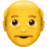 Emoji Uomo più vecchio 👴 image - Apple style