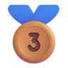 3Rd Place Medal Emoji 🥉 image - Microsoft 3D Fluent style