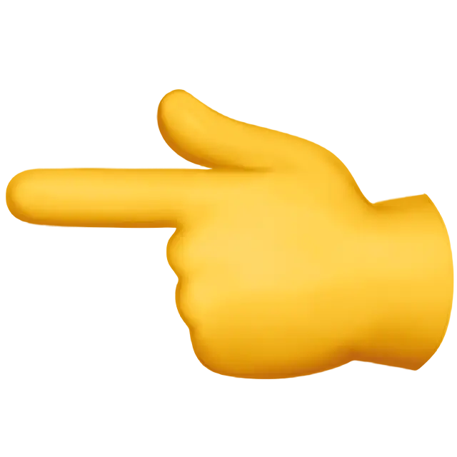 ดัชนีแบ็คแฮนด์แฮนด์ซ้ายขาว