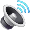 ลำโพงสามคลื่นเสียง Emoji 🔊 image - Samsung style