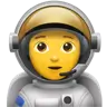 Astronaut Emoji 🧑‍🚀 image - Apple style