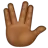 Vulcan Salute: Medium-Dark Skin Tone