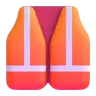 Safety Vest Emoji 🦺 image - Microsoft 3D Fluent style