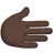 Rightwards Hand: Dark Skin Tone