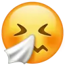 Sneezing Face Emoji 🤧 image - WhatsApp style