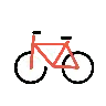 Emoji Bicicletta 🚲 image - OpenMoji style