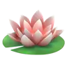 ดอกบัว Emoji 🪷 image - Apple style