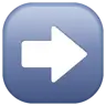 Right Arrow Emoji ➡ image - WhatsApp style