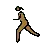 Woman Running: Medium-Dark Skin Tone