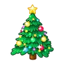 Christmas Tree Emoji 🎄 image - Telegram style