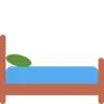 ベッド Emoji 🛏 image - Twitter / X (Twemoji) style