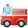 Fire Engine Emoji 🚒 image - WhatsApp style