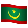 Flag: Mauritania Emoji 🇲🇷 image - WhatsApp style