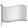 Emoji Sventolando la bandiera bianca 🏳 image - Apple style