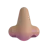 Nose: Medium Skin Tone