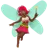 Woman Fairy: Medium-Dark Skin Tone