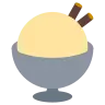 Ice Cream Emoji 🍨 image - Tossface style