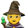 นักเวทย์ Emoji 🧙 image - Apple style