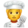 Cook Emoji 🧑‍🍳 image - WhatsApp style