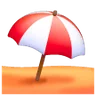 ร่มบนพื้นดิน Emoji ⛱ image - Samsung style