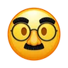 Emoji Faccia mascherato 🥸 image - Telegram style