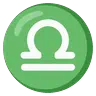 Libra Emoji ♎ image - Google Noto Color Animated style