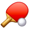 Wiosło i piłka do tenisa stołowego Emoji 🏓 image - Samsung style