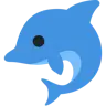 Delphin Emoji 🐬 image - Twitter / X (Twemoji) style