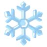 Snowflake Emoji ❄ image - Google Noto Color style