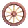 Emoji Ruota 🛞 image - Microsoft 3D Fluent style
