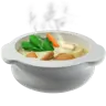 Topf mit Essen Emoji 🍲 image - Apple style