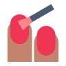 Nail Polish: Medium Skin Tone Emoji 💅🏽 image - Tossface style