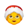 คุณแม่คริสต์มาส Emoji 🤶 image - Telegram style