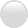 Cercle moyen blanc Emoji ⚪ image - Apple style
