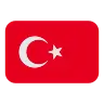Flag: Türkiye Emoji 🇹🇷 image - Tossface style