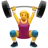 Woman Lifting Weights