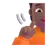 Deaf Person: Medium-Dark Skin Tone