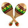 Marakas Emoji 🪇 image - Apple style
