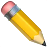 Bleistift Emoji ✏ image - Apple style