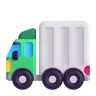 รถบรรทุกแบบหักเลี้ยว Emoji 🚛 image - Microsoft 3D Fluent style