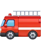 Fire Engine Emoji 🚒 image - Facebook Meta style