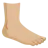 Foot: Medium-Light Skin Tone