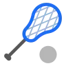 Emoji Lacrosse Stick and Ball 🥍 image - Tossface style