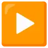 Play Button Emoji ▶ image - Google Noto Color style