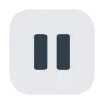 Pause Button Emoji ⏸ image - Tossface style